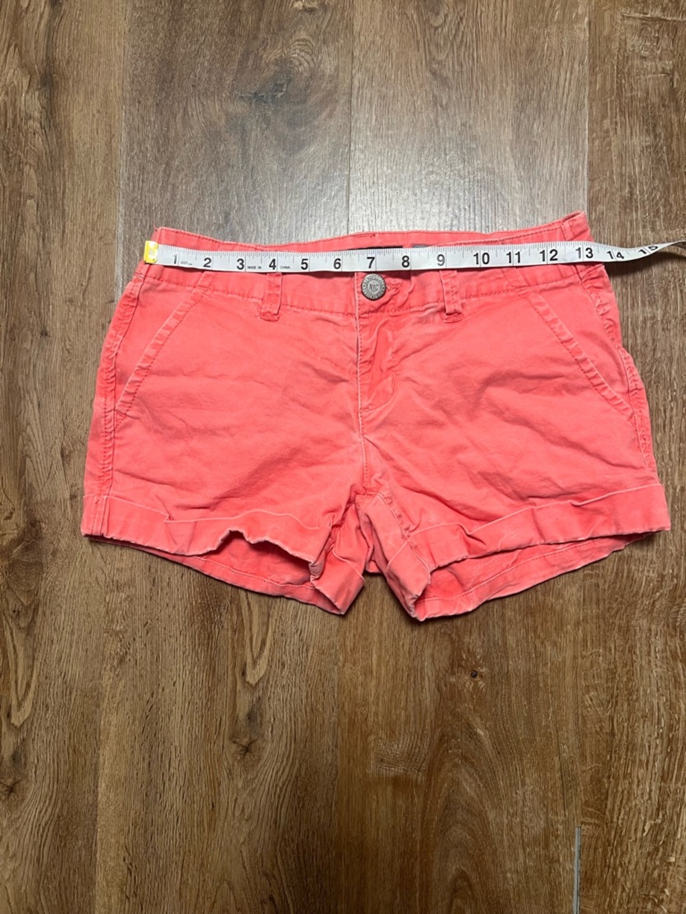 Aeropostale Low Rise Coral Shorts